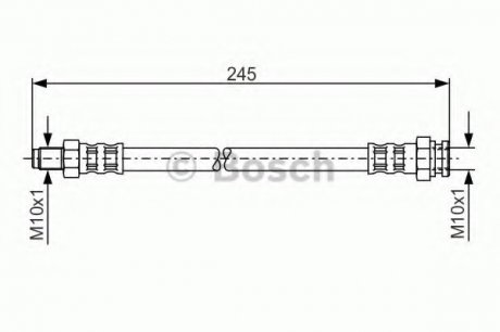 Гальмівний шланг bosch 1 987 481 013