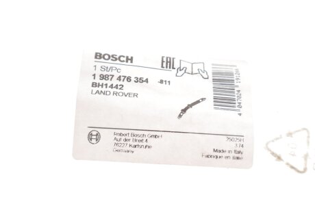 Шланг тормозной передний bosch 1987476354