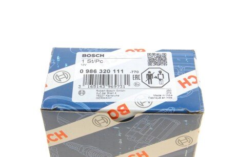 Сигнал звуковой fc4 12v/50w bosch 0986320111