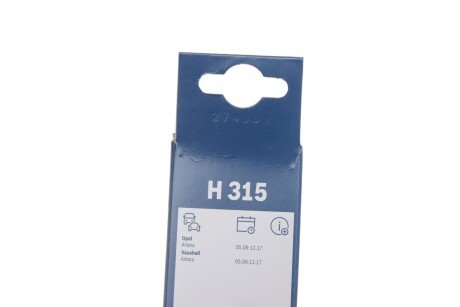 Щетка стеклоочистителя (дворник) bosch 3397015102