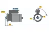 Стартер bosch 0001123016