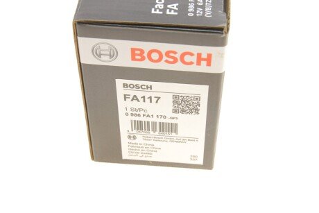 Стартерный аккумулятор bosch 0986FA1170