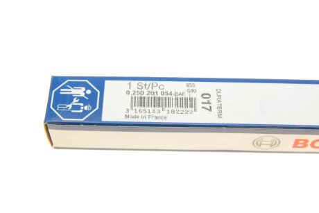 Свеча накала bosch 0250201054