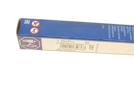 Свеча накала bosch 0250403018