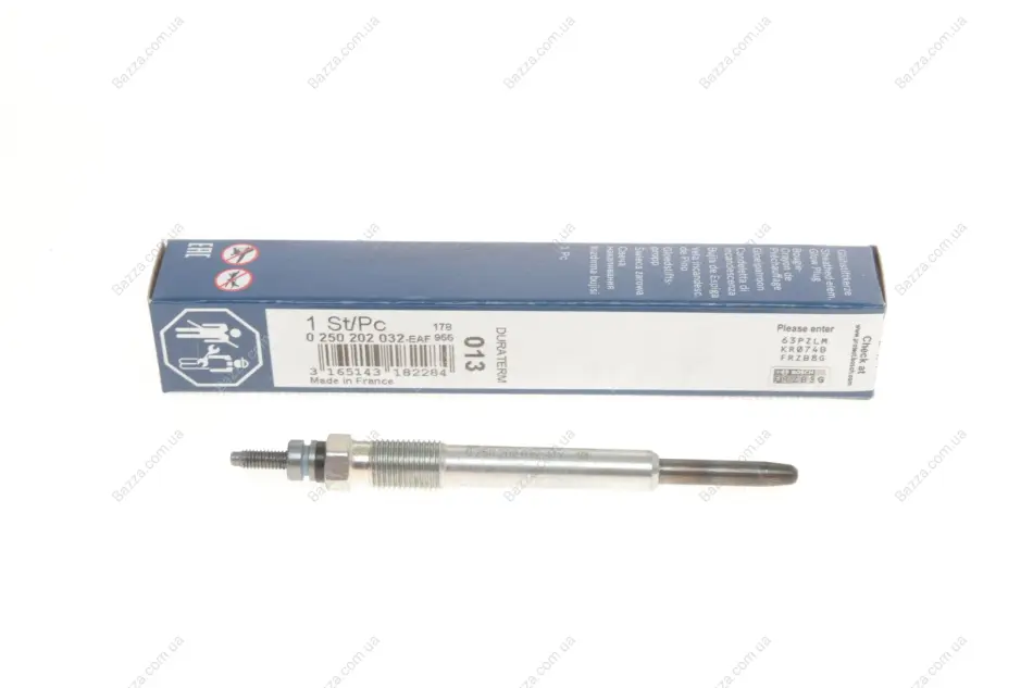 Свеча накаливания GLP013 PSA 2.0 HDI 00-10 (пр-во BOSCH) bosch 0 250 202 032