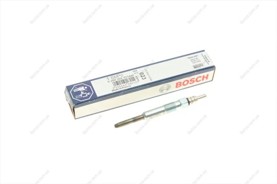 Свеча накаливания GLP023 VAG T5, A4 1.9 TDI 00-05 (пр-во BOSCH) bosch 0 250 202 023