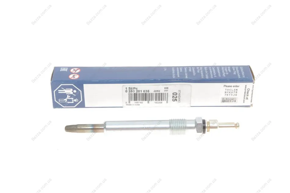 Свеча накаливания GLP025 MB C, E-KLASSE 93-99 (пр-во BOSCH) bosch 0 250 201 035