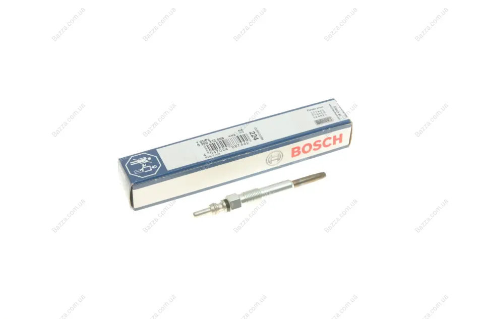 Свеча накаливания GLP224 RENAULT KANGOO II, NISSAN QASHQAI 1.5 08- (пр-во BOSCH) bosch 0 250 212 009