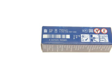 Свеча зажигания bosch 0242230557