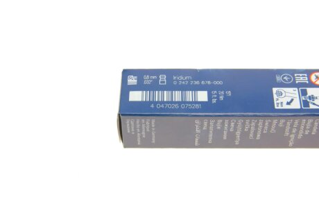 Свеча зажигания bosch 0242236678
