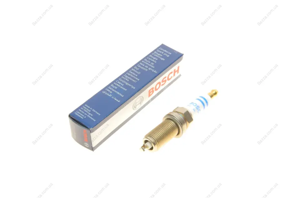 Свеча зажигания FR6NPP332 DOUBLE PLATINUM Porsche Cayenne 4.8 (пр-во) Bosch 0242240637 (фото 1)