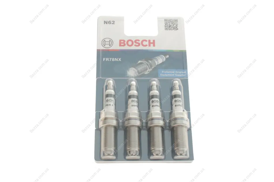 Свеча зажигания FR78NX SUPER 4 bosch 0242232815