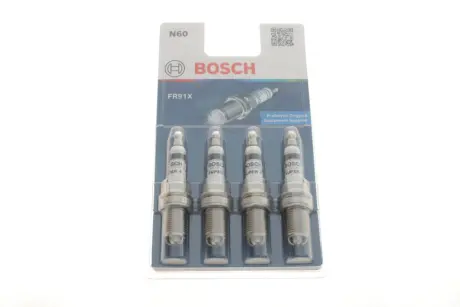 Свеча зажигания FR91X SUPER4 (OPEL) (4шт. блист.) (пр-во BOSCH) bosch 0242222804