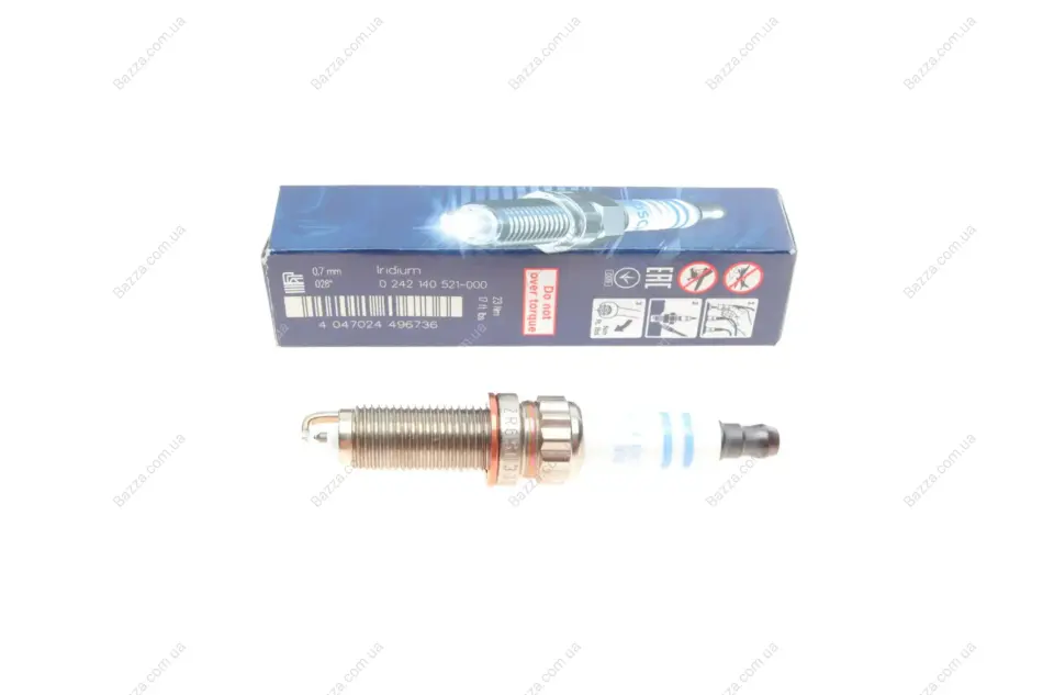 Свеча зажигания иридиевая bosch 0242140521