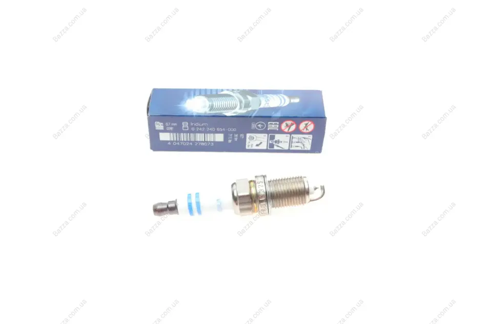 Свеча зажигания иридиевая bosch 0 242 240 654
