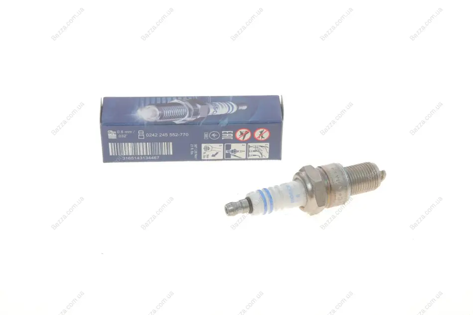 Свеча зажигания WR5DCE NICKEL (FIAT) (пр-во BOSCH) Bosch 0242245552 (фото 1)