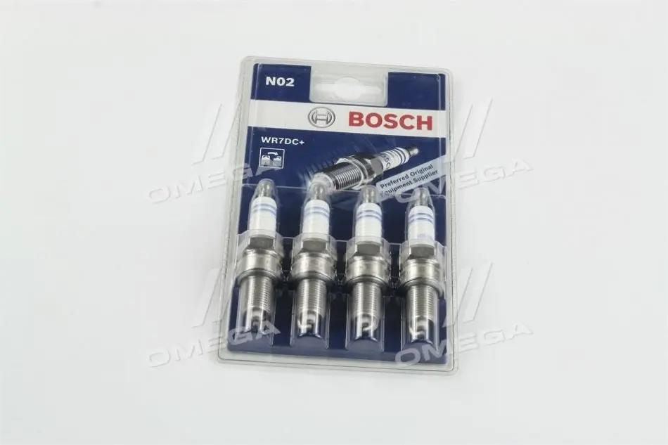 Свеча зажигания WR7DC NICKEL 4шт. (пр-во BOSCH) bosch 0242235988