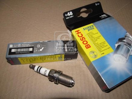 Свечи зажигания PLATIN PLUS (4-х конт.) 1,6mm BMW; ROVER bosch 0242235981