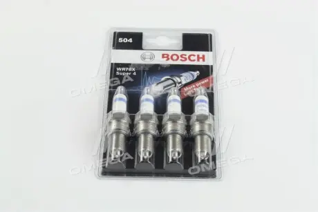 Свічка запалювання, комплект Bosch 0242232804