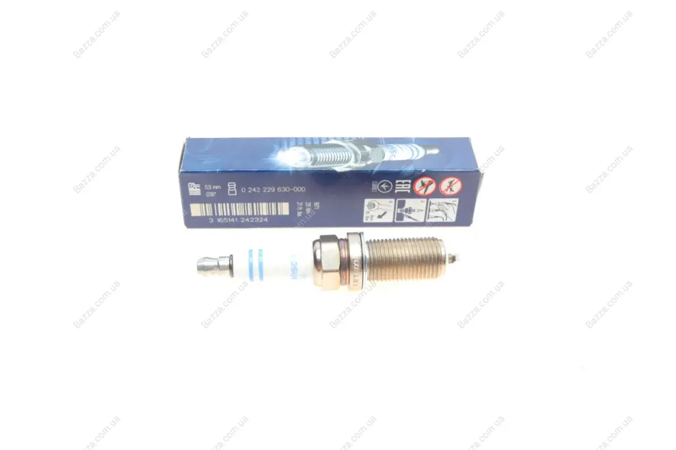 Свічка запалювання Nissan Almera/Primera/X-Trail 00- 1.6-2.4 Bosch 0242229630 (фото 1)
