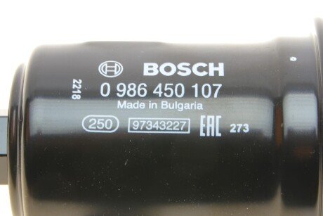 Топливный фильтр bosch 0986450107