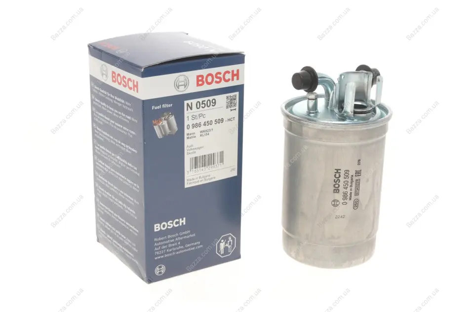 Топливный фильтр bosch 0986450509