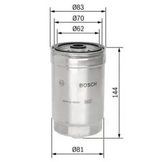 Топливный фильтр bosch 1457434314