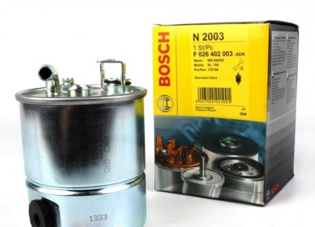 Топливный фильтр bosch F026402003