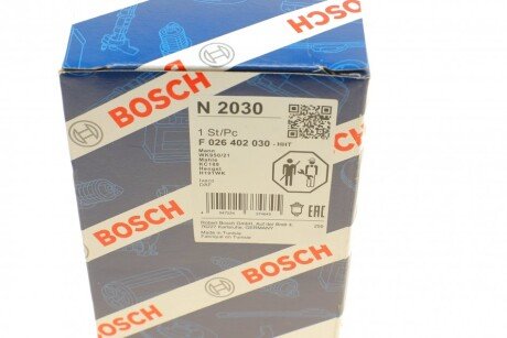 Топливный фильтр bosch F026402030