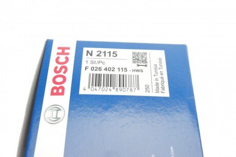 Паливний фільтр bosch F026402115