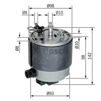 Паливний (топливный) фільтр bosch F026402126