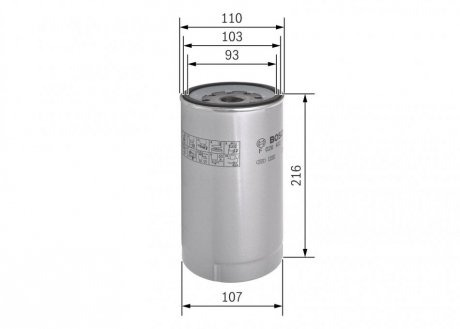 Топливный фильтр bosch F026402143