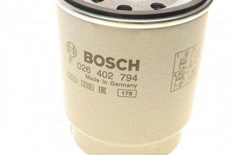 Паливний (топливный) фільтр bosch F026402794