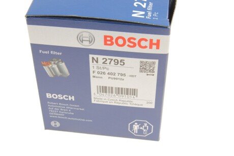 Топливный фильтр bosch F026402795