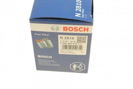 Паливний (топливный) фільтр bosch F026402810