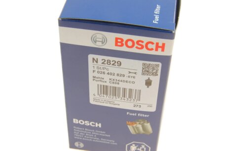 Паливний (топливный) фільтр bosch F026402829