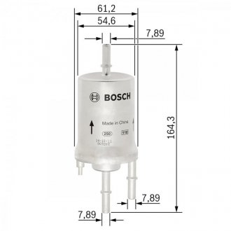 Топливный фильтр bosch F026403008