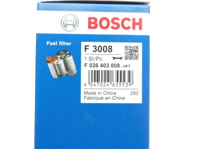 Паливний фільтр bosch F026403008