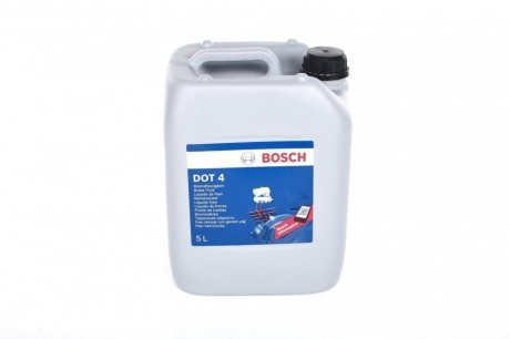 Тормозная жидкость 5л (DOT 4) bosch 1987479108