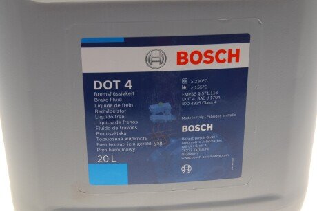 Тормозная жидкость DOT 4 (20 л) bosch 1987479109