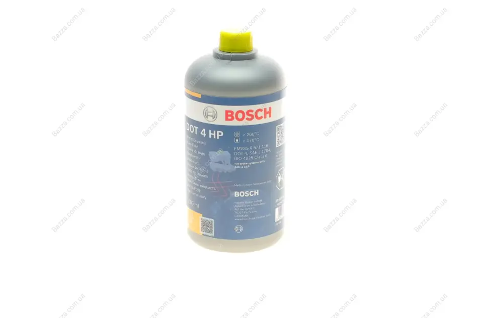 Тормозная жидкость DOT 4 HP 1L bosch 1987479113