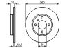 Гальмівний диск bosch 0 986 478 029