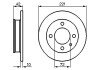 Гальмівний диск bosch 0986478068