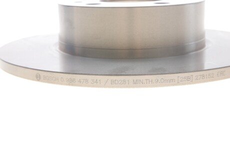 Тормозной диск bosch 0986478341