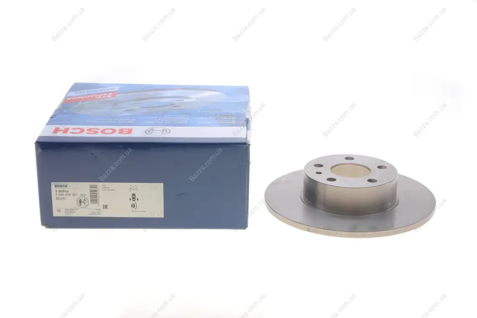 Тормозной диск bosch 0 986 478 341