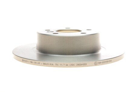 Тормозной диск bosch 0986478497