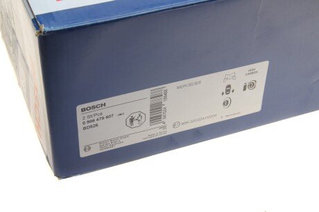 Тормозной диск bosch 0986478607