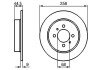 Тормозной диск bosch 0986478836