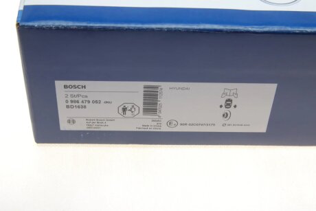 Тормозной диск bosch 0986479052