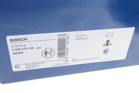 Тормозной диск bosch 0986479149